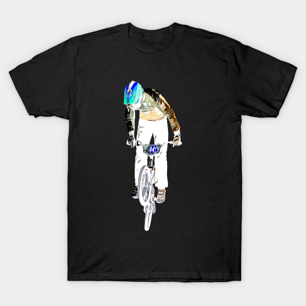 bmx T-Shirt by rickylabellevie